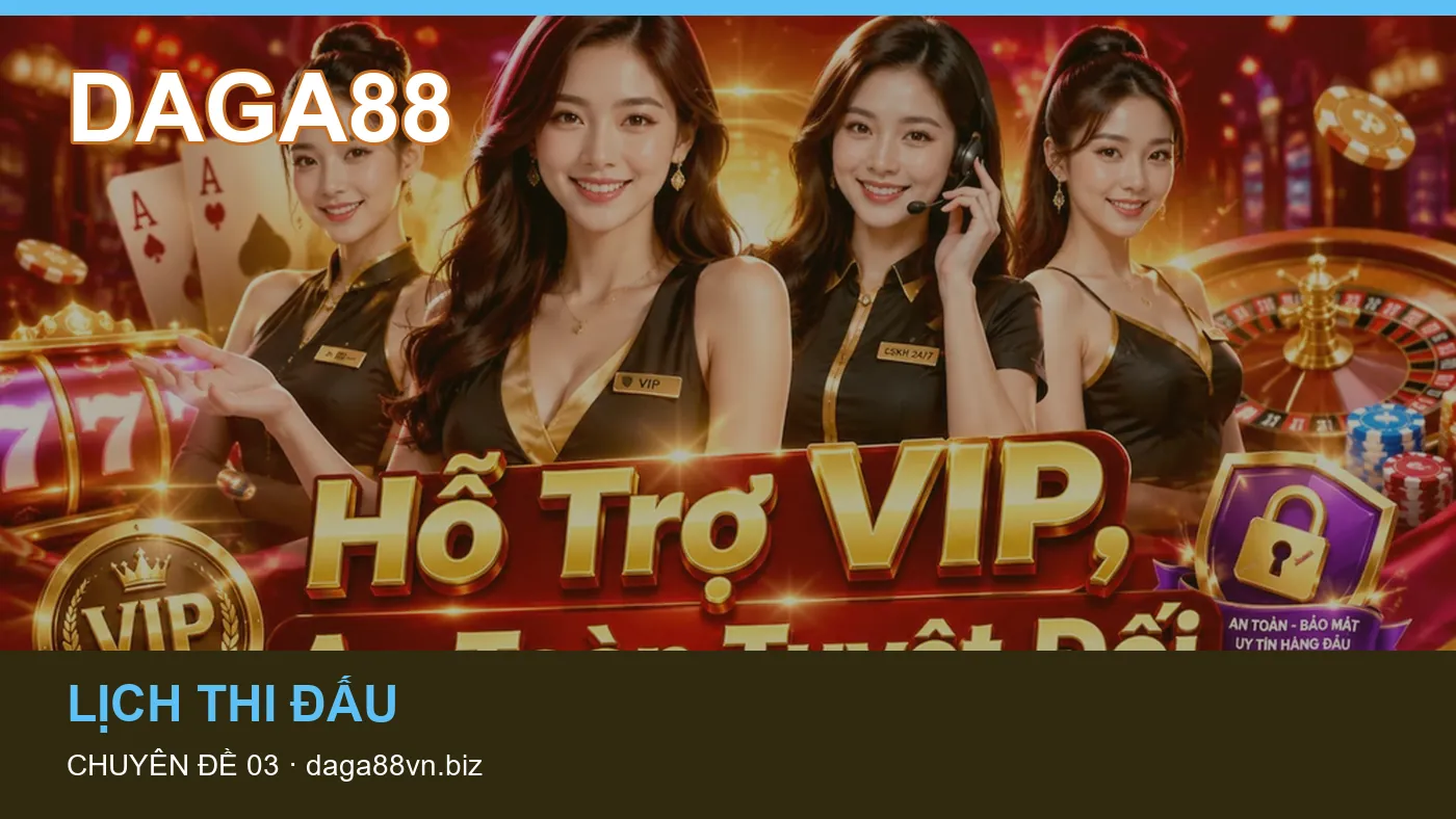 Bảo vệ dữ liệu cá nhân khi tìm hiểu Lịch thi đấu tại DAGA88